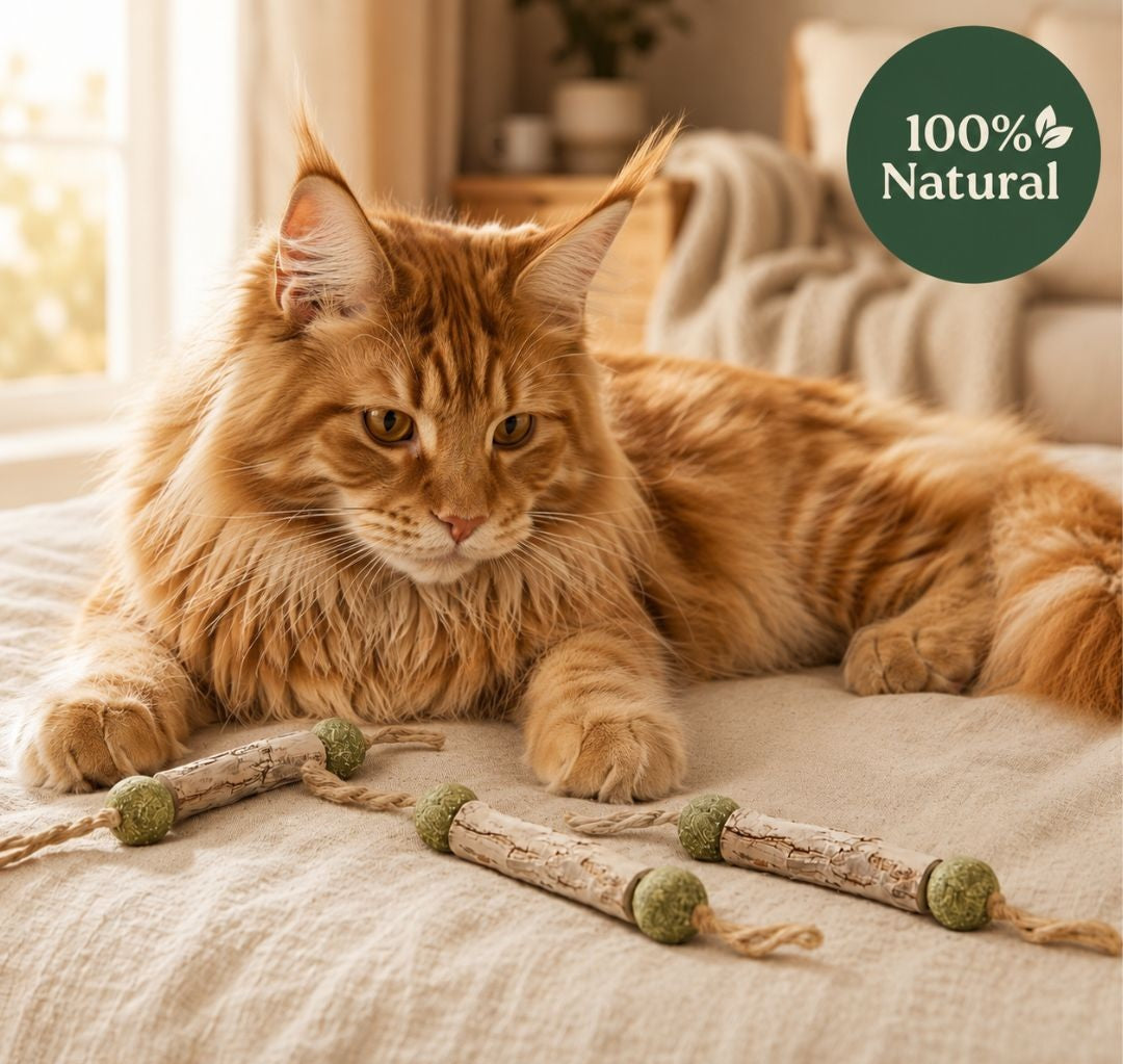 PurrLove Natural Silvervine Chew Sticks