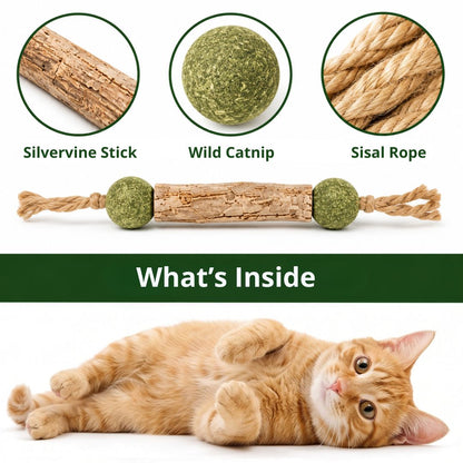 PurrLove Natural Silvervine Chew Sticks